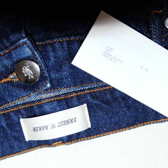 BNWT SS23 ERNEST W. BAKER DENIM SHORTS 44 & 48 & 50 & 52 - Picture 14 of 14